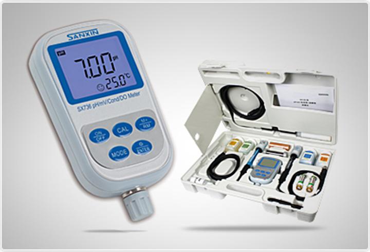 便携式pH/电导率/溶解氧仪(分辨率0.01pH)